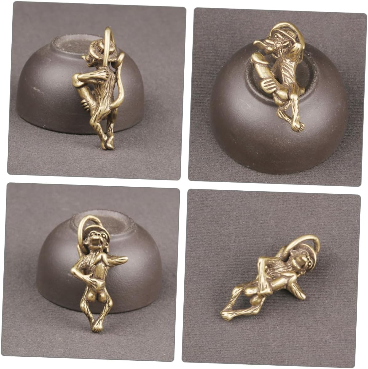Brass Monkey Keychain
