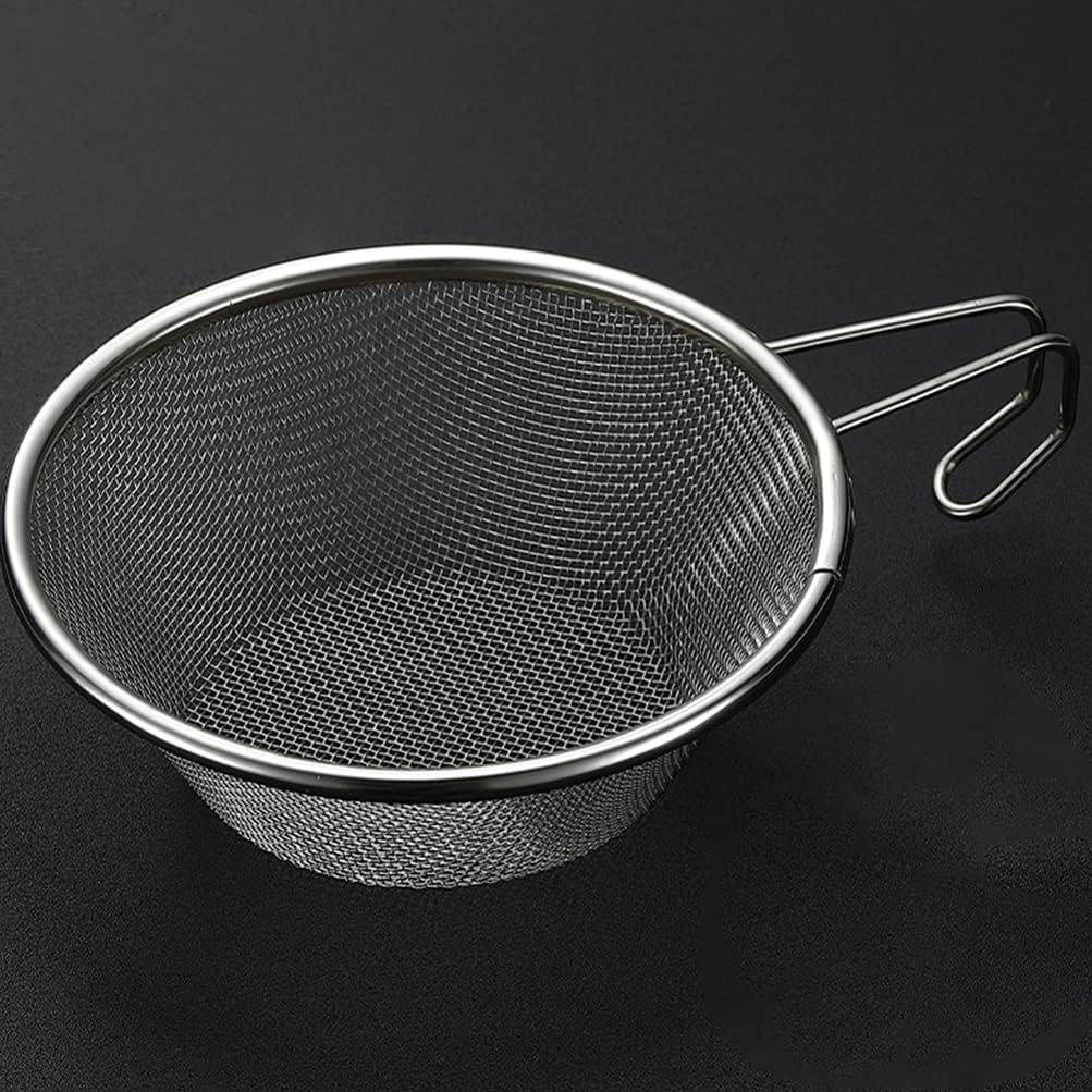 Fishing GlassSoup Skimmer Stainless Steel Strainer for Noodles Tea Eggs