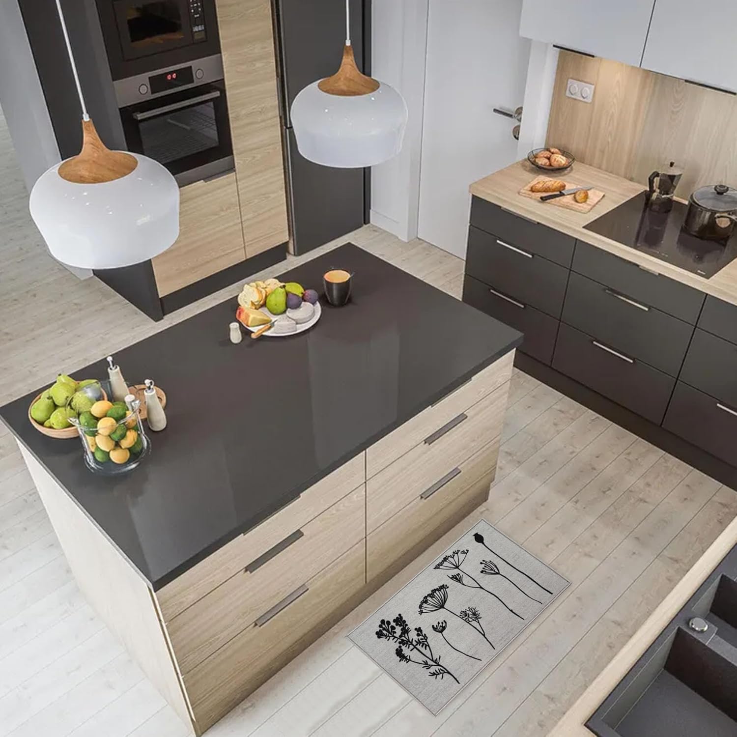 Elegant Kitchen Mat Set for Modern Floors