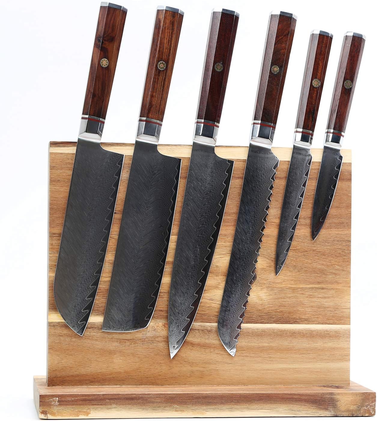 Magnetic Knife Holder - Store Up to 16 knives safely stylishly