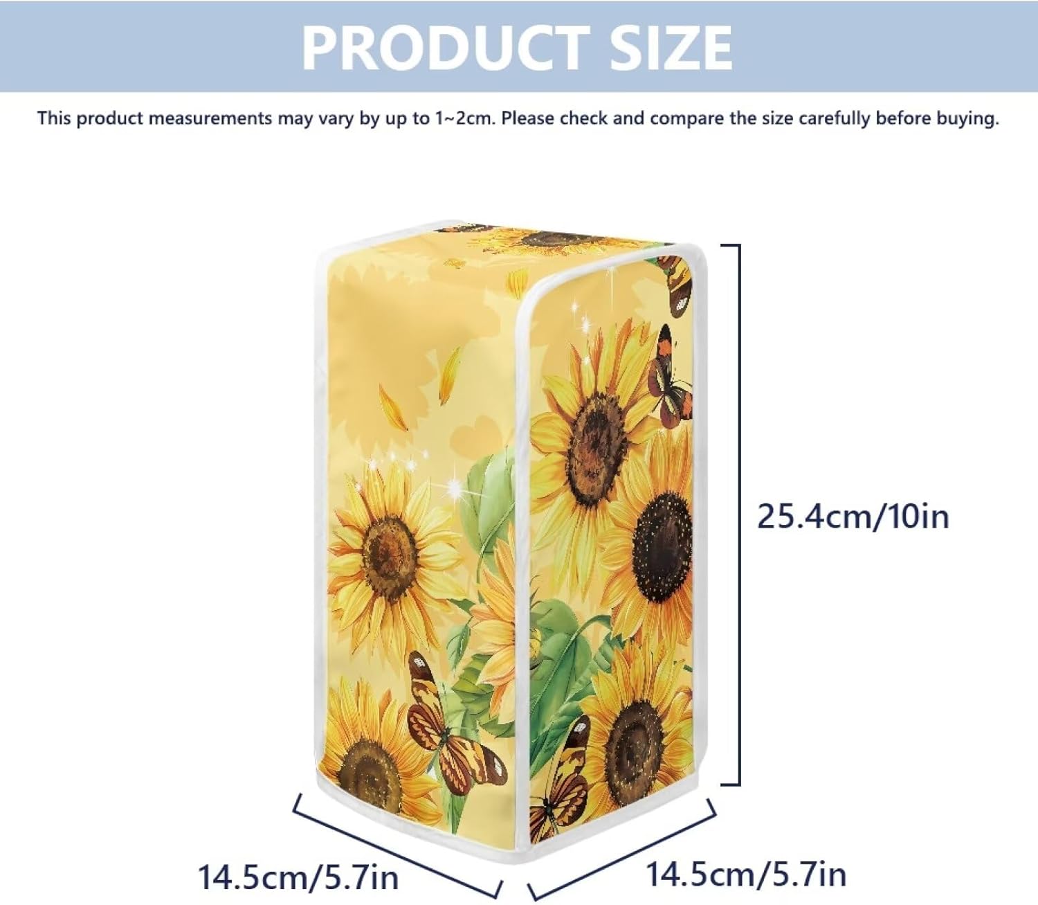 ZOUTAIRONG Sunflower Electric Can Opener Cover
