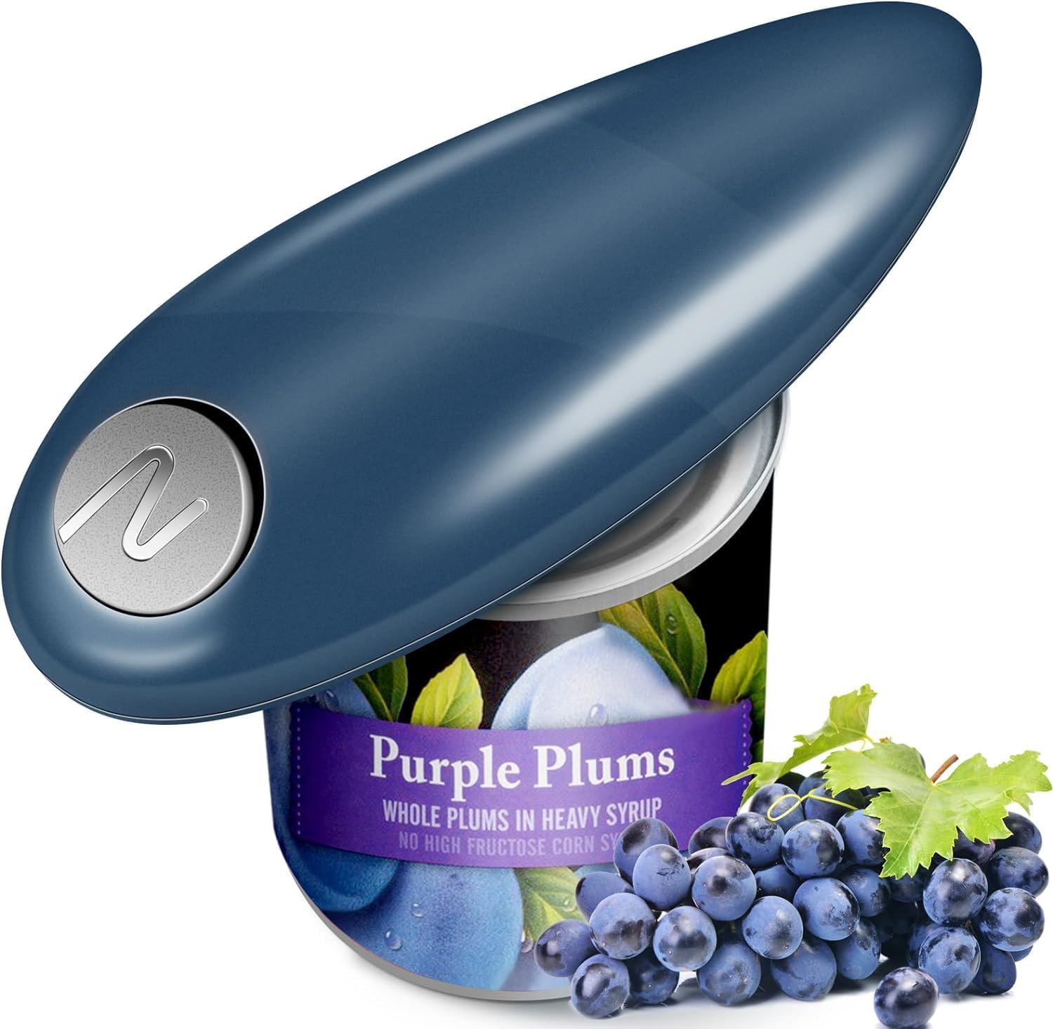 One-Touch Electric Can Opener Smooth Edge Best Gift for Seniors