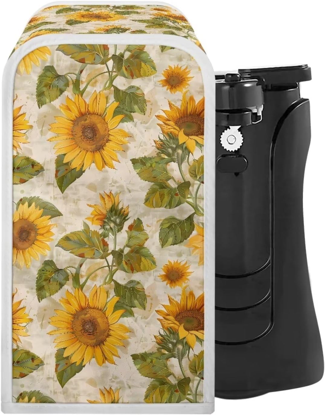 Sunflower Can Opener Cover Dust Stain Protector for Electric Openers