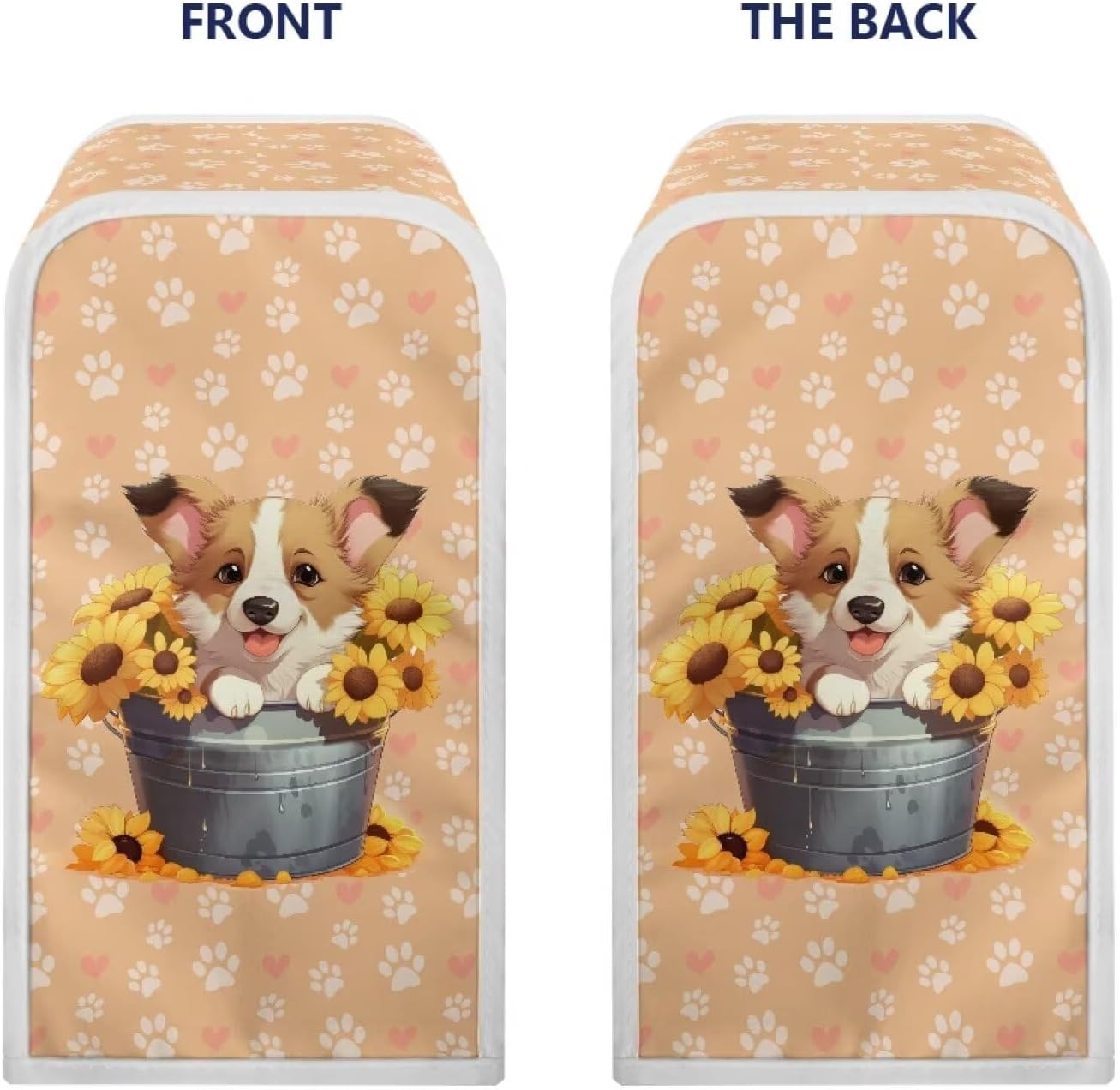 ZUXONGSY Electric Can Opener Dust Cover Sunflower Kitchen Decor