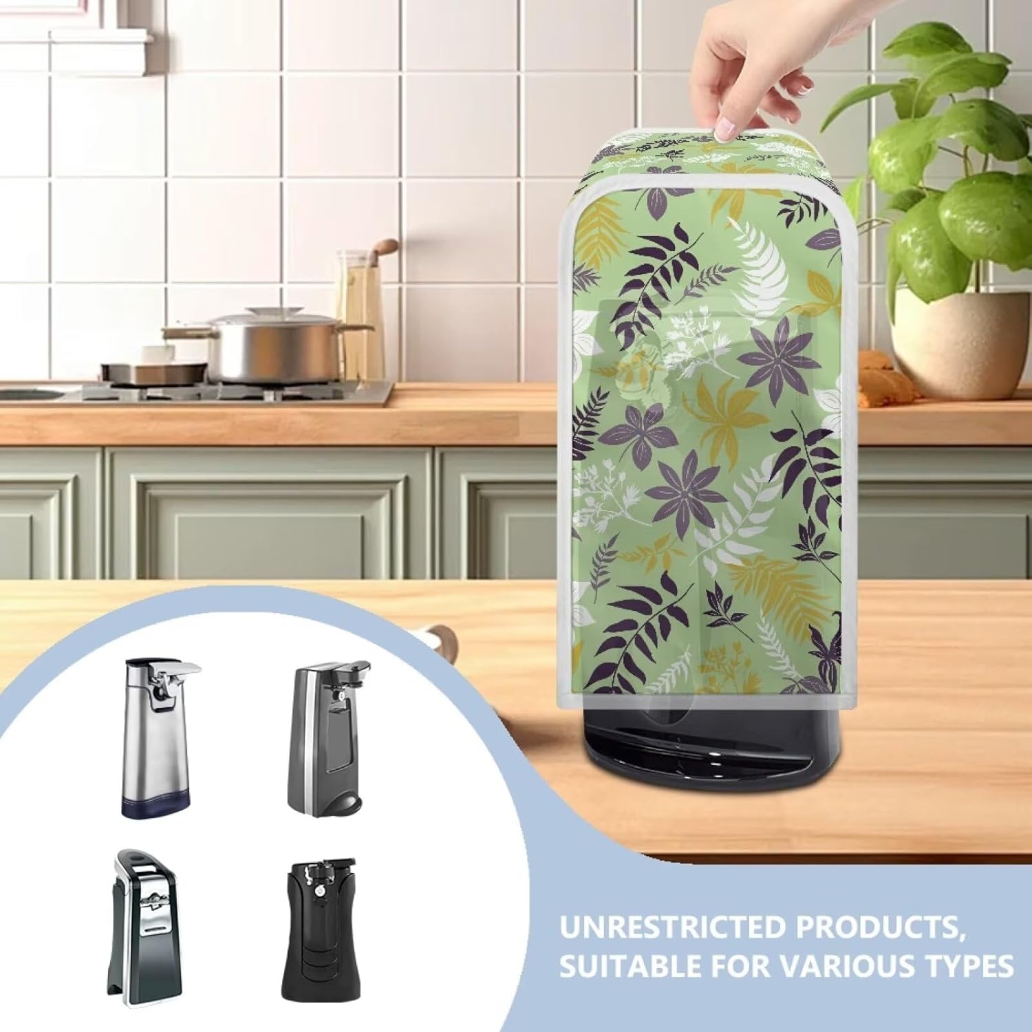 Organized Electric Can Opener Cover