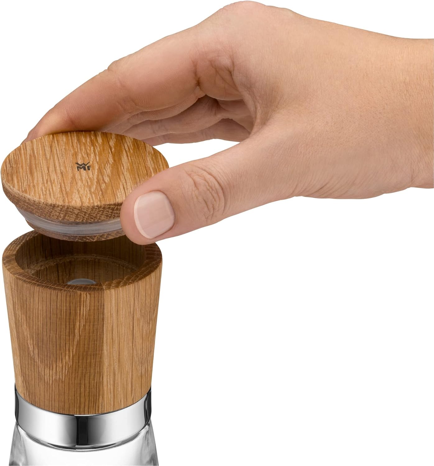 Durable Stylish WMF 2-Piece Salt Pepper Mills with Easy Storage