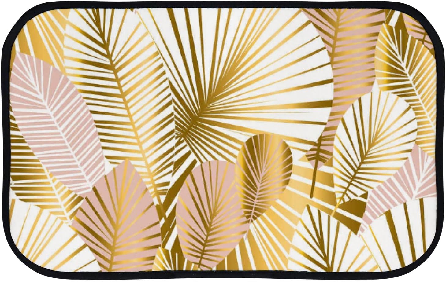 Bath Mat Gold Pale Rose