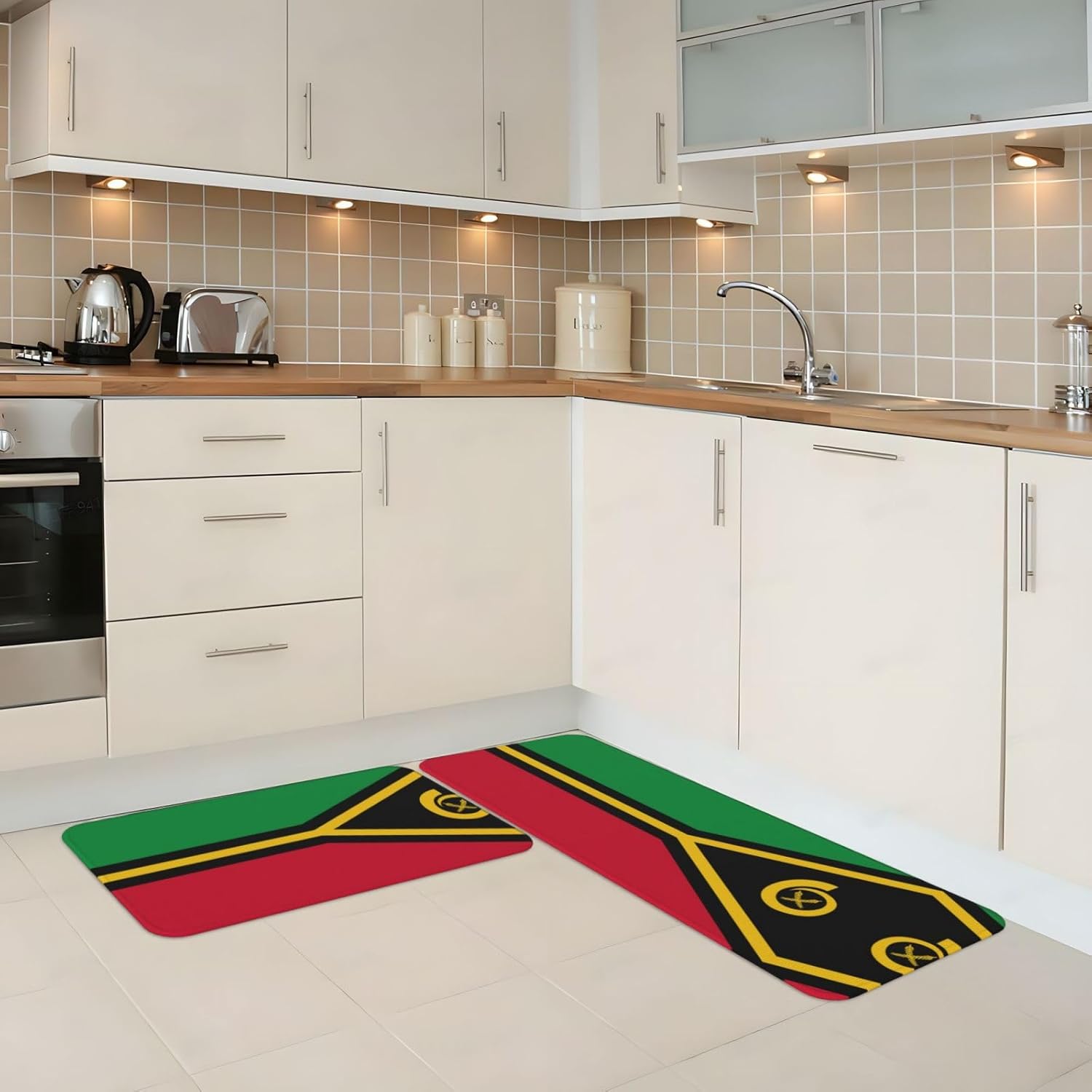 Vanuatu Kitchen Mat Set