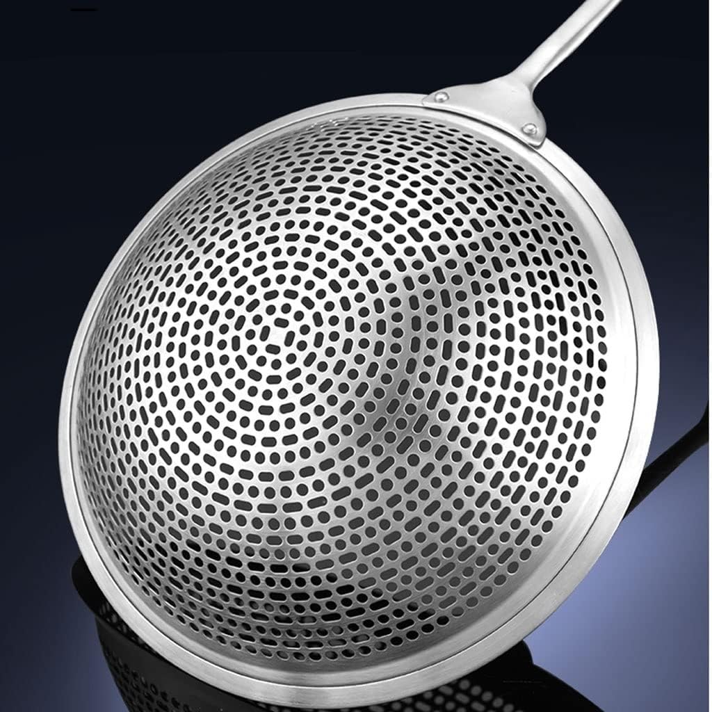 Stainless Steel Skimmer Spoon Brass
