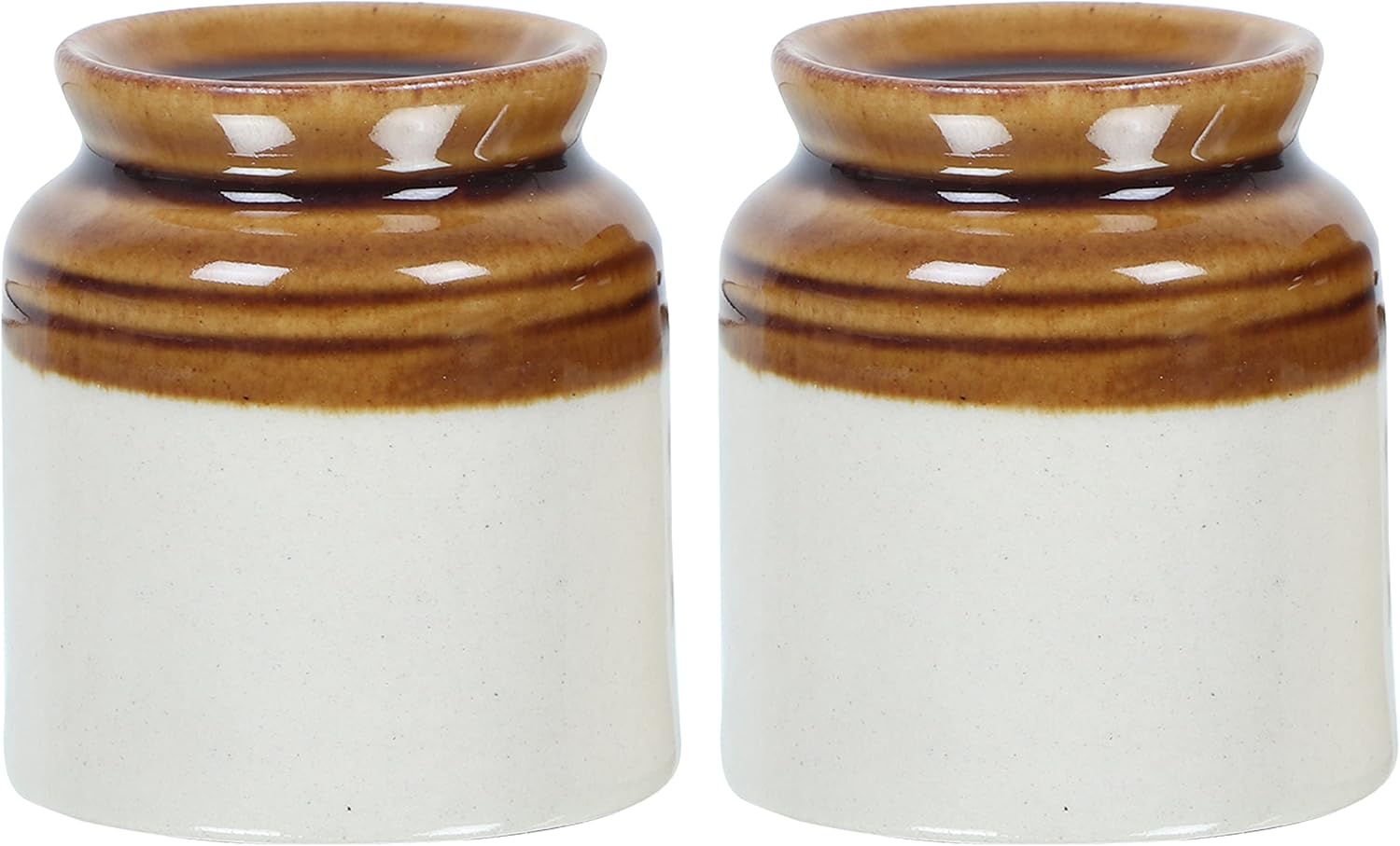 Vintez Salt Pepper Shakers Set High-Quality Ceramic Dispensers