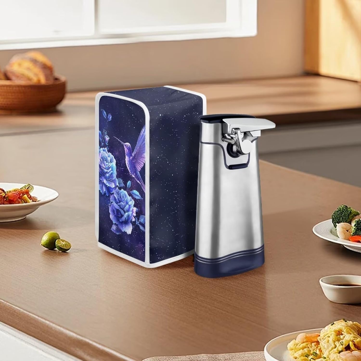 hummingbird electric can opener dust and stain protection cover