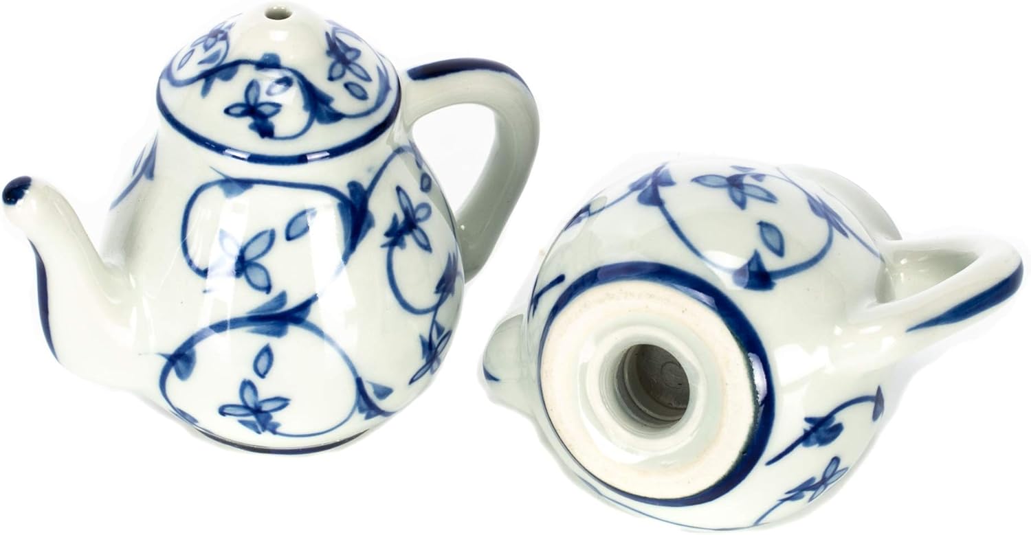 VersaCEFECT White 2-inch Porcelain Ceramic Salt and Pepper Shaker Set