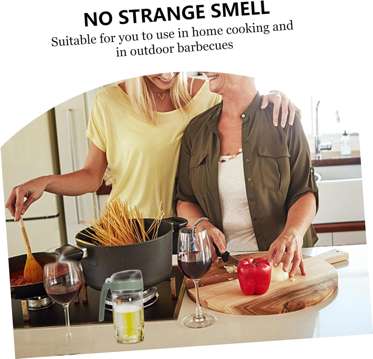 VOSAREA 2-Piece Oil and Vinegar Dispenser Set
