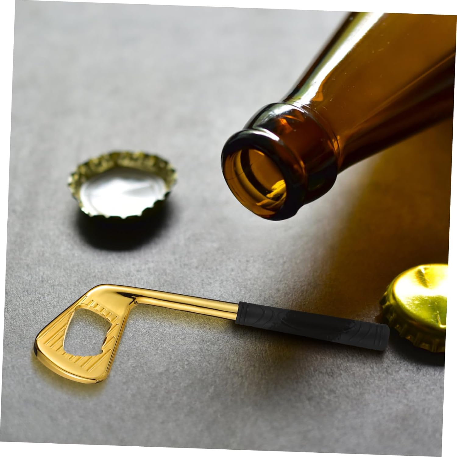 Golden Ciieeo Heart Shaped Beer Bottle Opener Drink Fountain Barennis Dads Gift