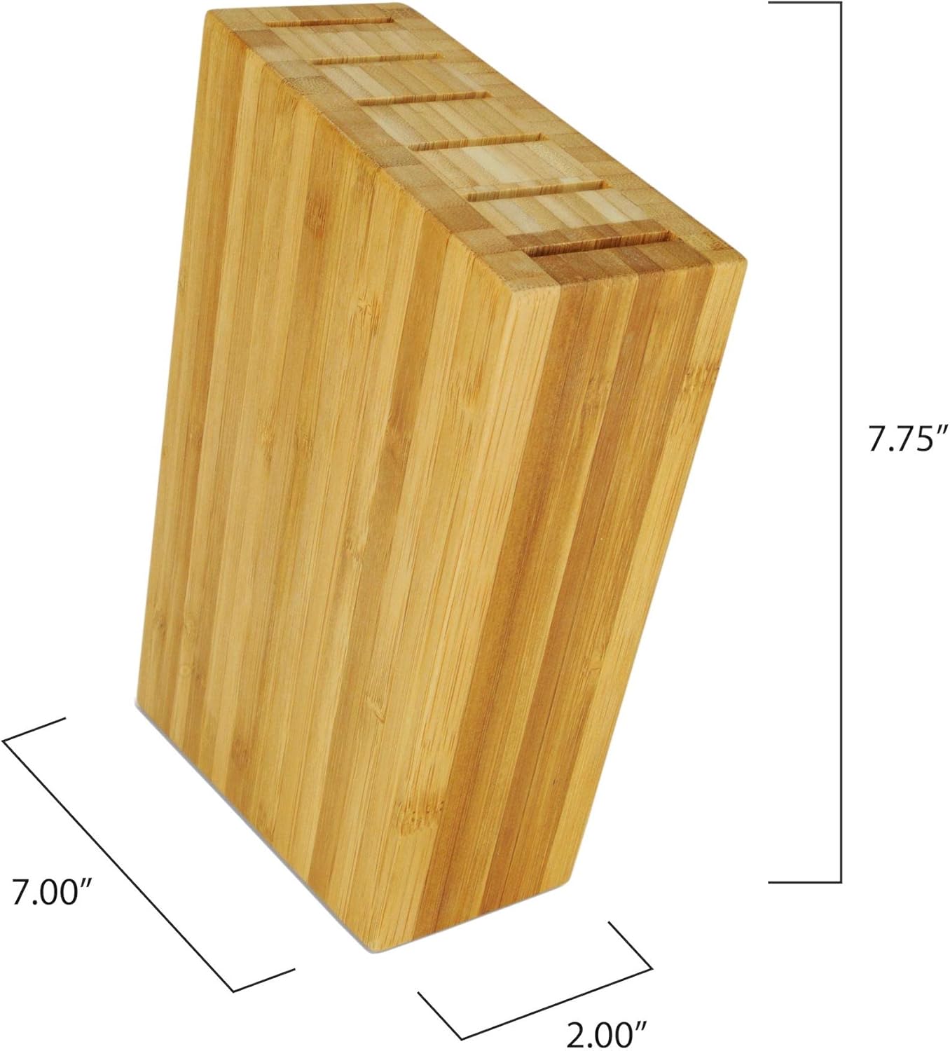 Shun Bamboo Steak Knife Block