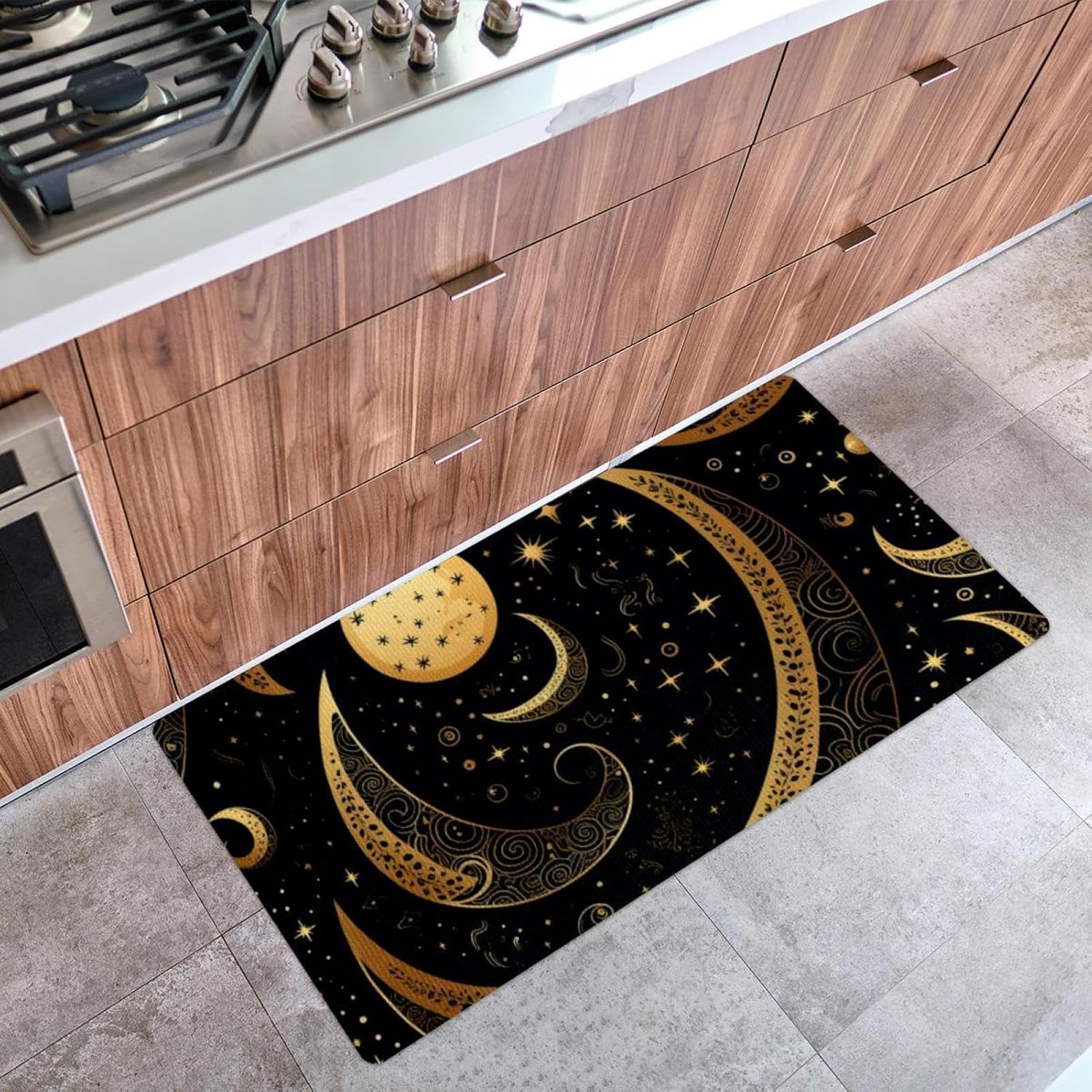 Starry Sky Anti-Fatigue Kitchen Floor Mat