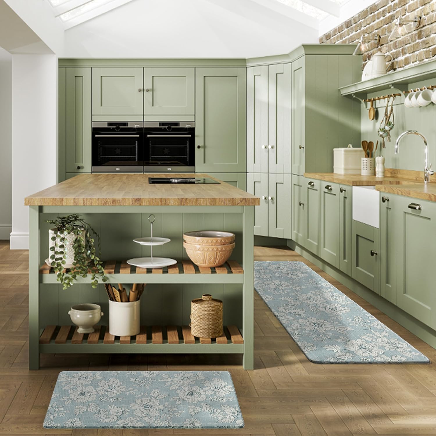 Laura Ashley Anti-Fatigue Kitchen Mat