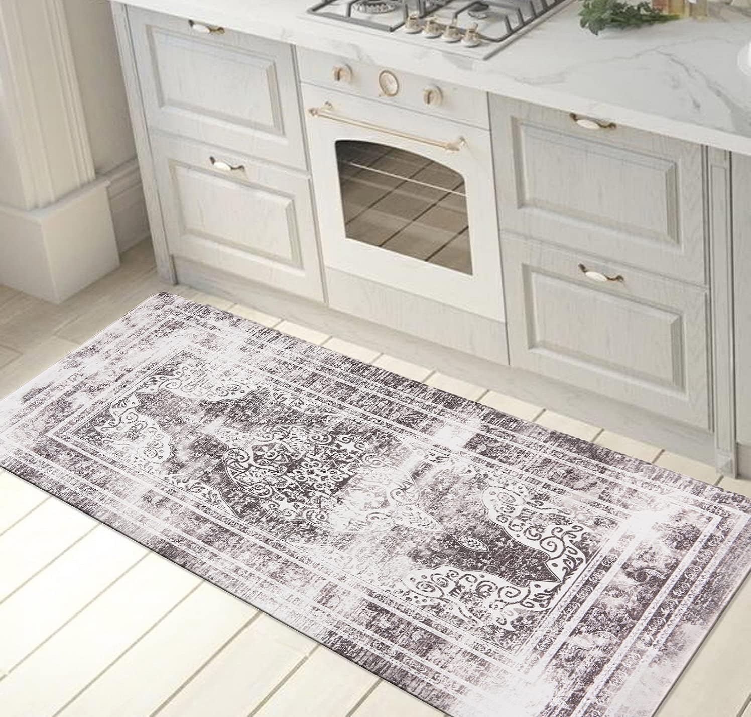 Perfect for 18x47 Gray High-Density PVC distressed standing mat