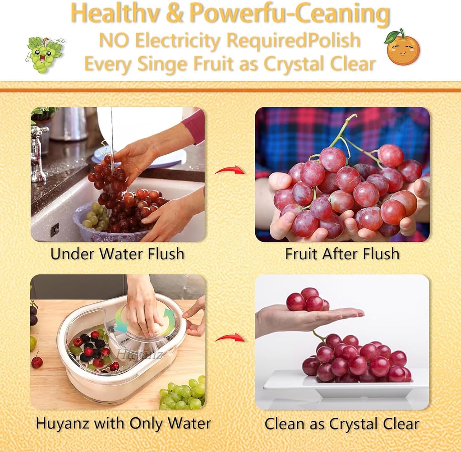 Fruit and Vegetable Cleaner