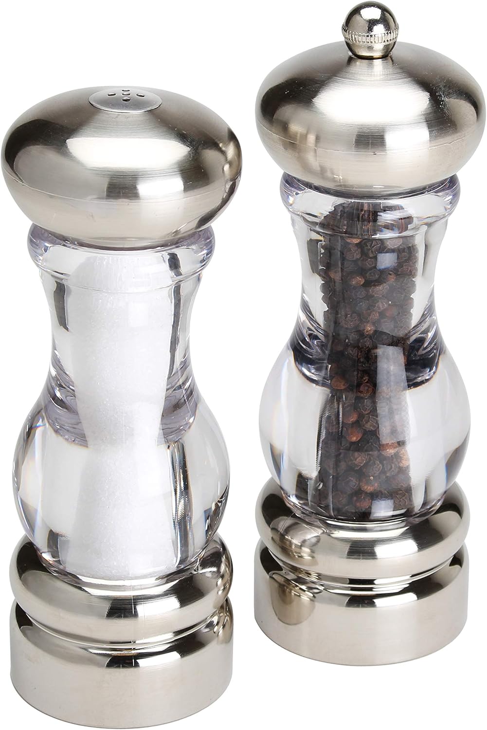 Olde Thompson Del Norte Pepper Mill Salt Shaker Set