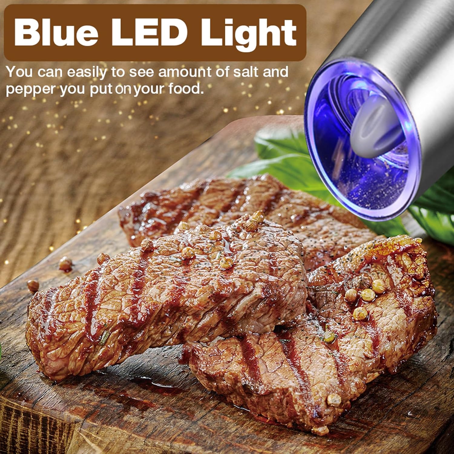 Easy Salt Pepper Grinder Set