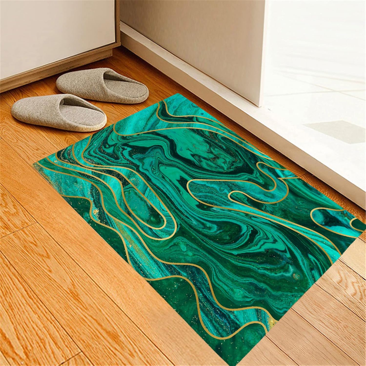 Wild Marble Welcome Mat