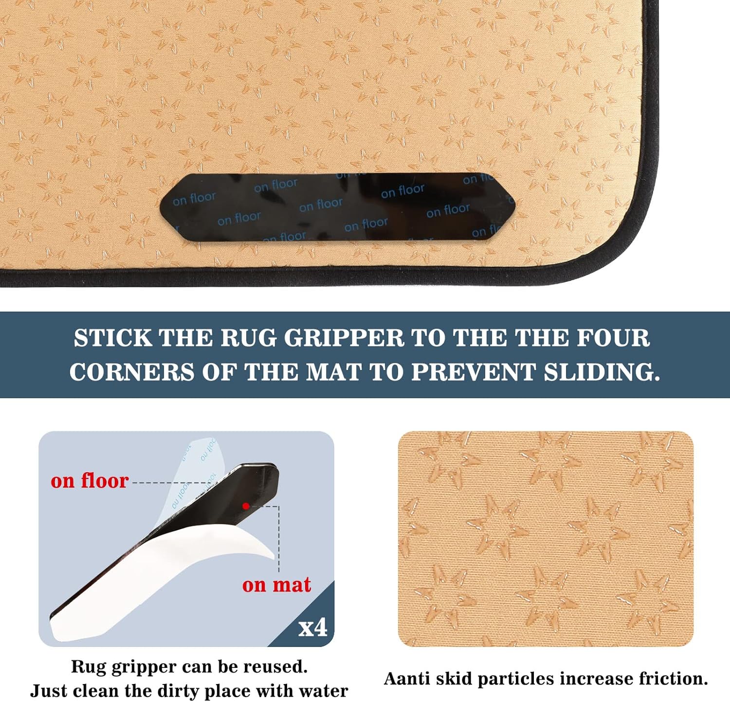 Golden Autumn Tree Anti-Fatigue Kitchen Mat