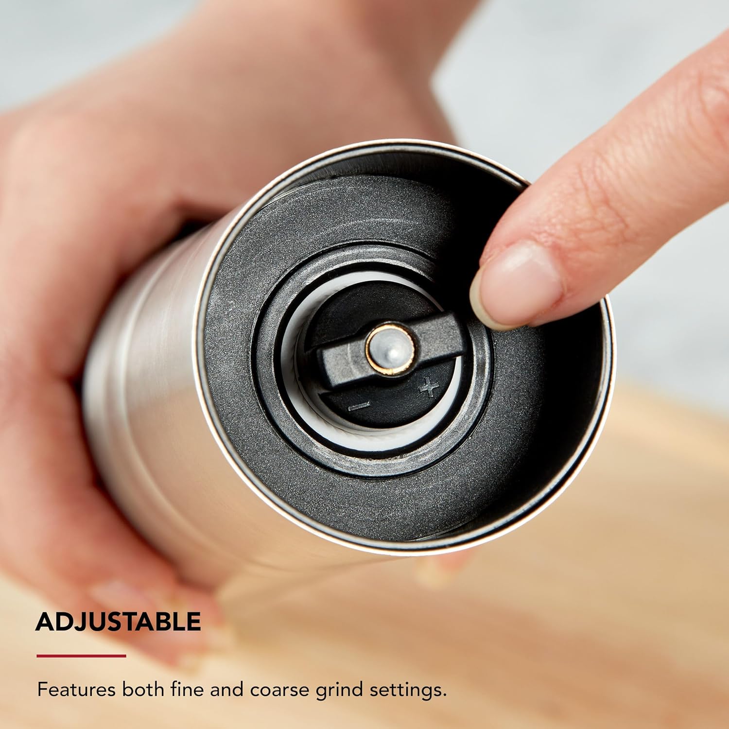 Stainless Steel Pepper Grinder byKitchenAid