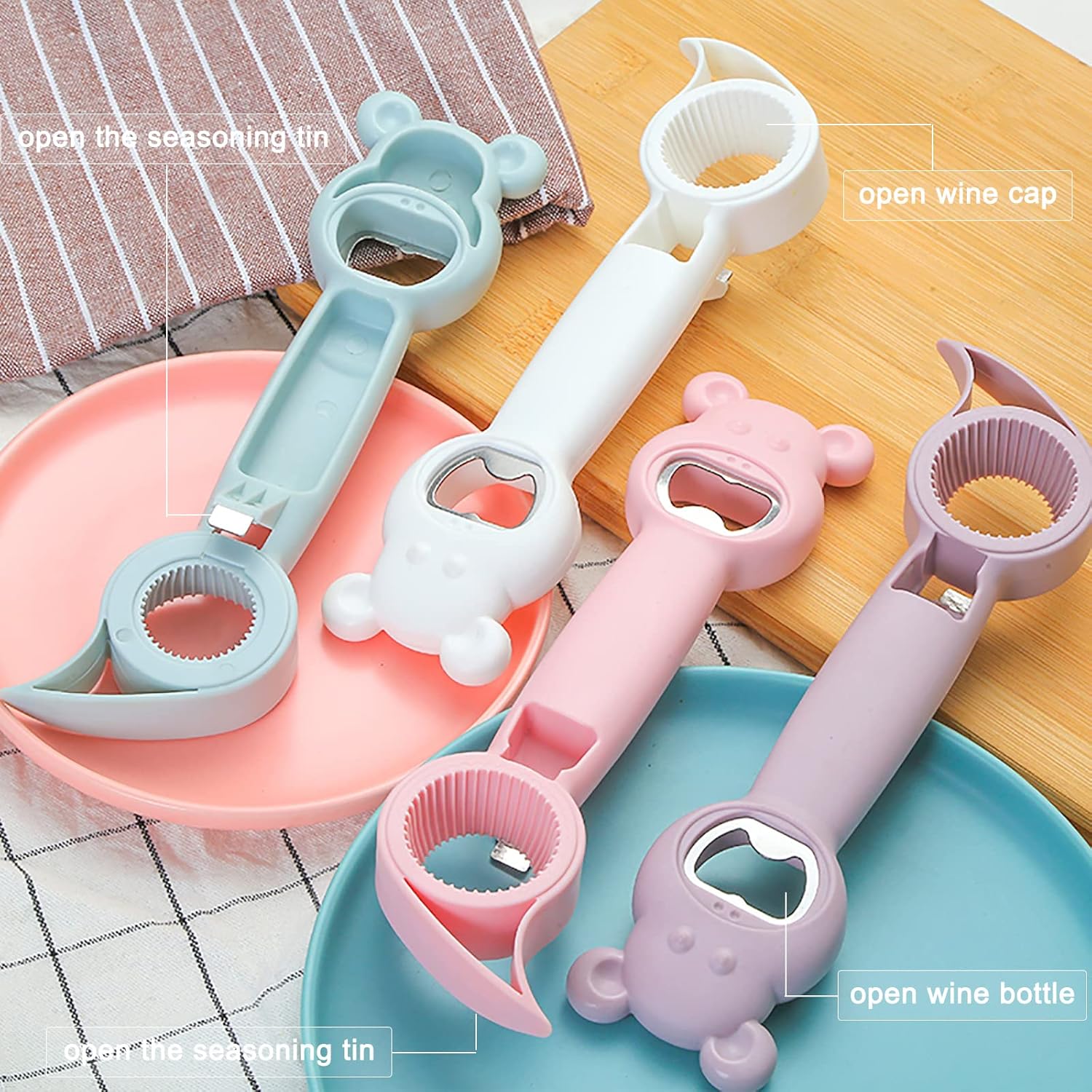 4-in-1 Jar Opener for Arthritic Hands and Seniors