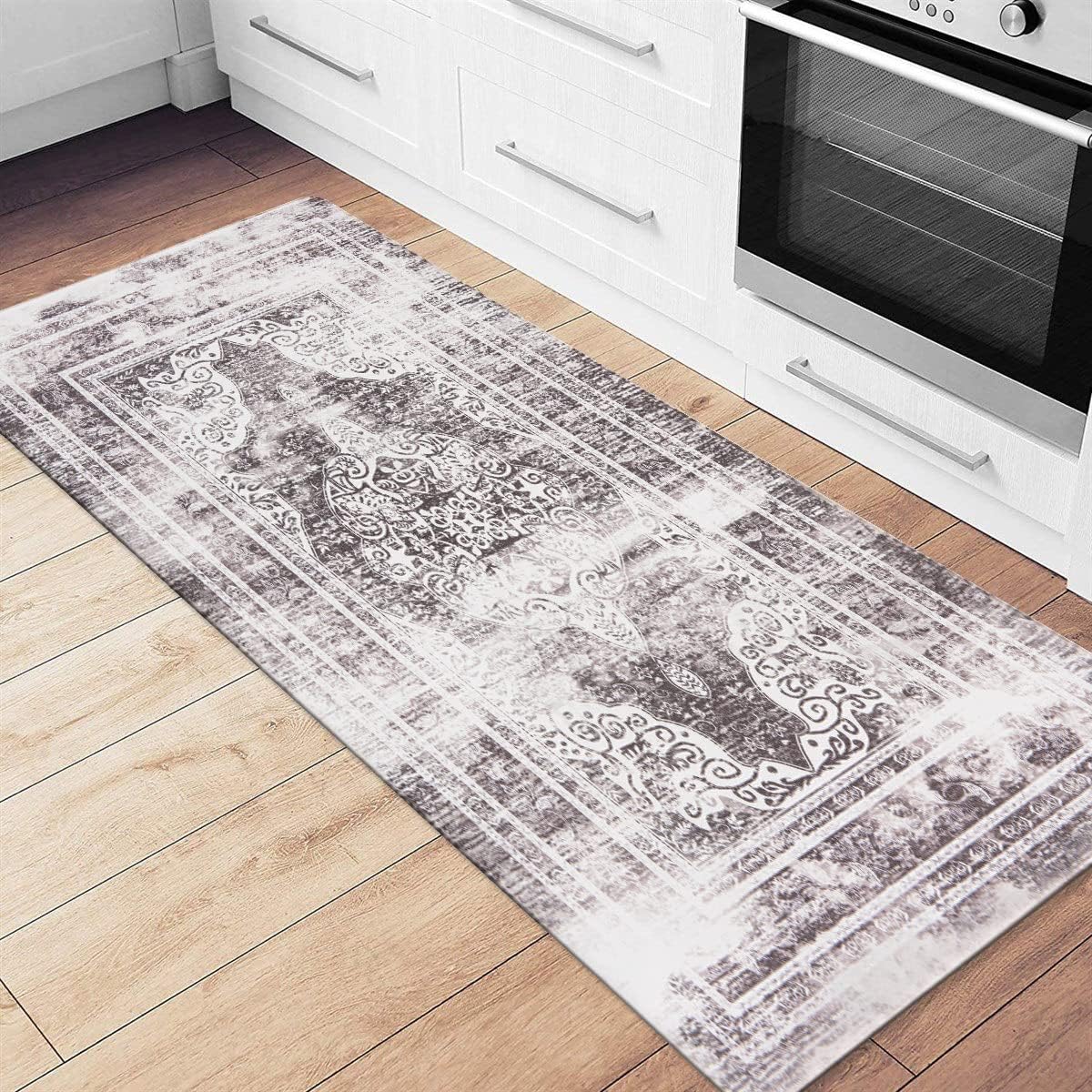 Perfect for 18x47 Gray High-Density PVC distressed standing mat
