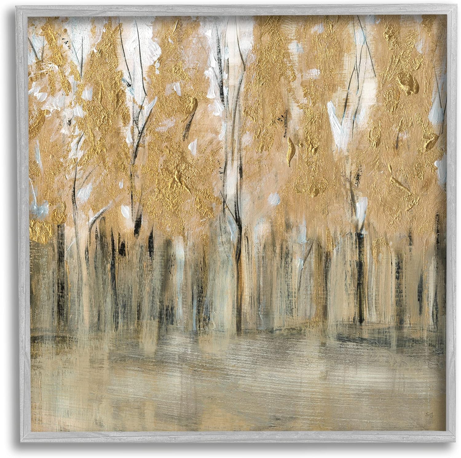 Stupell Industries - Rising Tree Forest - 24x24