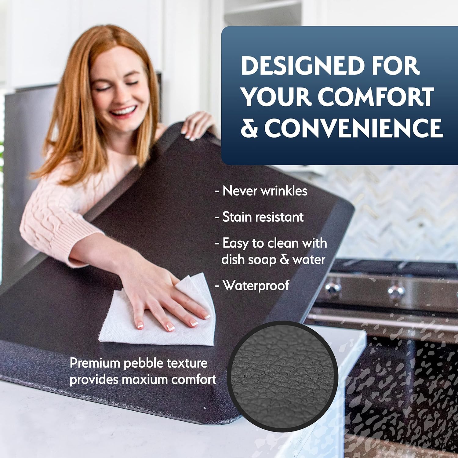 Sky Solutions Oasis Anti-Fatigue Mat for Comfort