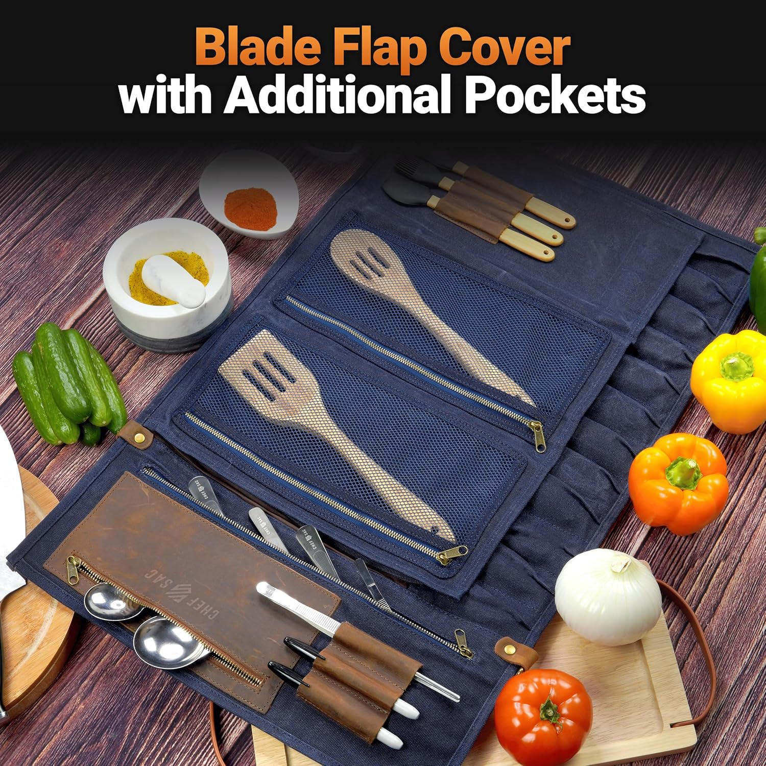 Chef Knife Roll Bag