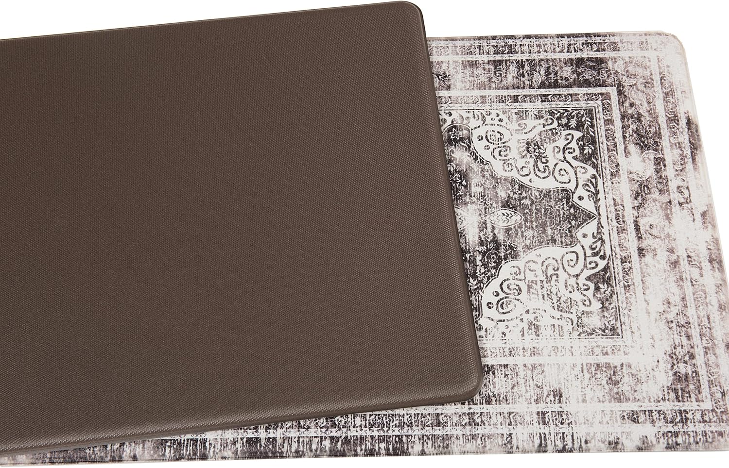 Perfect for 18x47 Gray High-Density PVC distressed standing mat